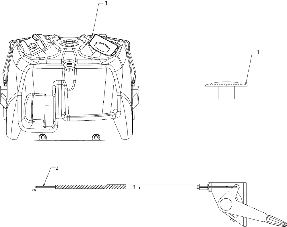 Dash-Upper Diagram and Parts List for 13AN775S345 2019 Yard Machines Lawn Tractor